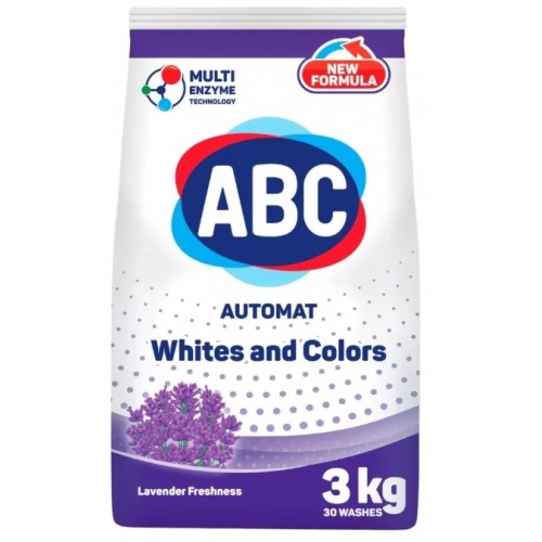 АВС Стиральный.порошок автомат Свежесть лаванды 3 кг АВС Стиральный.порошок автомат Свежесть лаванды 3 кг